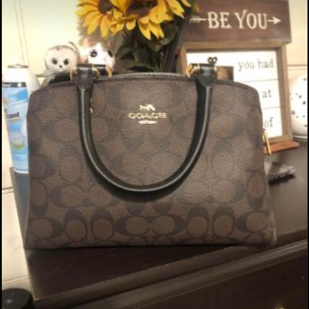 Brand New Brown and Black Coach Purse